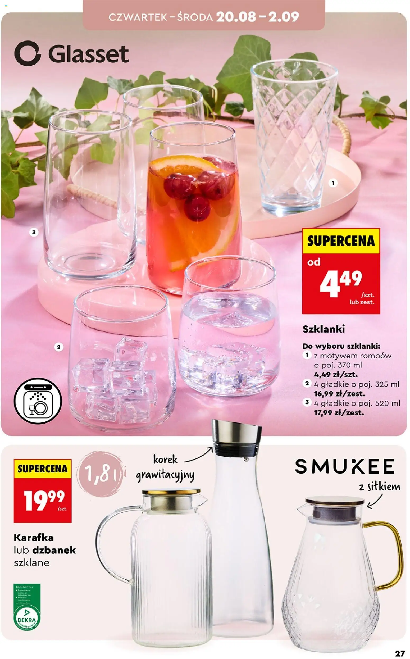 Biedronka Polsko leták - Hity i inspiracje od 20.08.2026 | Strana: 27