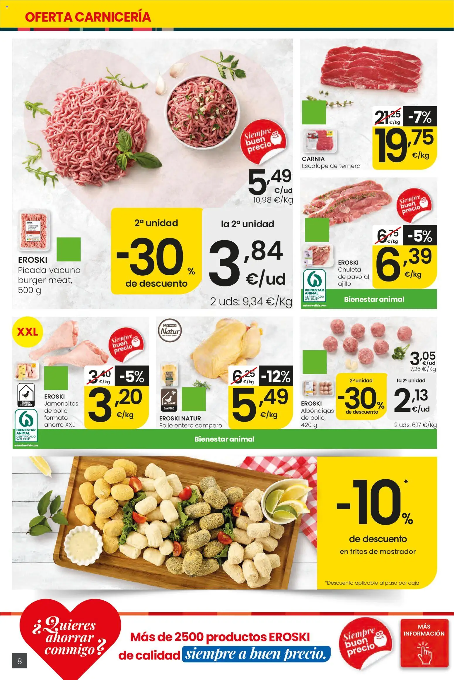 Eroski Ofertones de verano │ válido desde el 28.05.2026 | Página: 8 | Productos: Caja