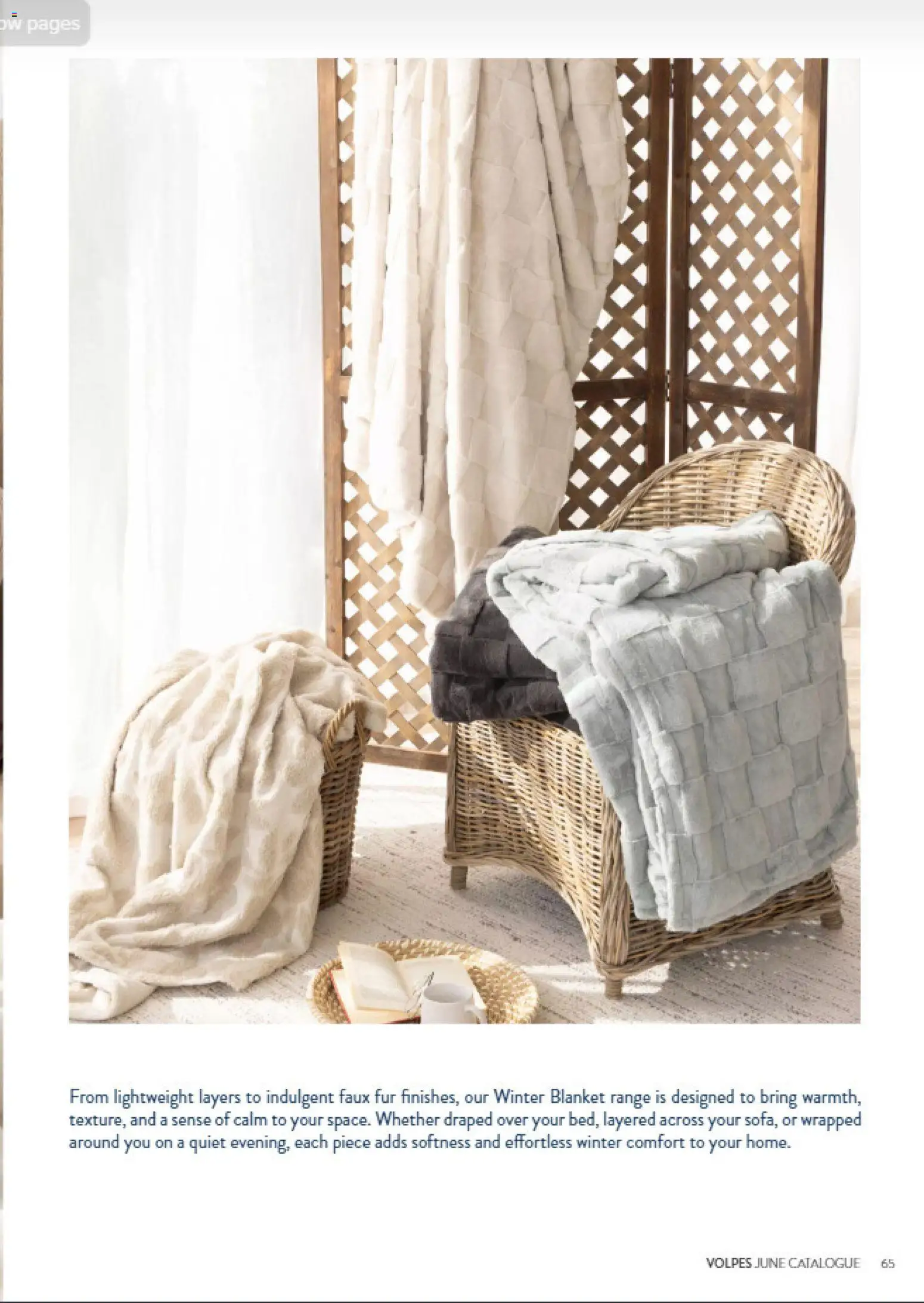 New Volpes catalogue – valid from 01/07/2026 | Page: 65 | Products: Blanket