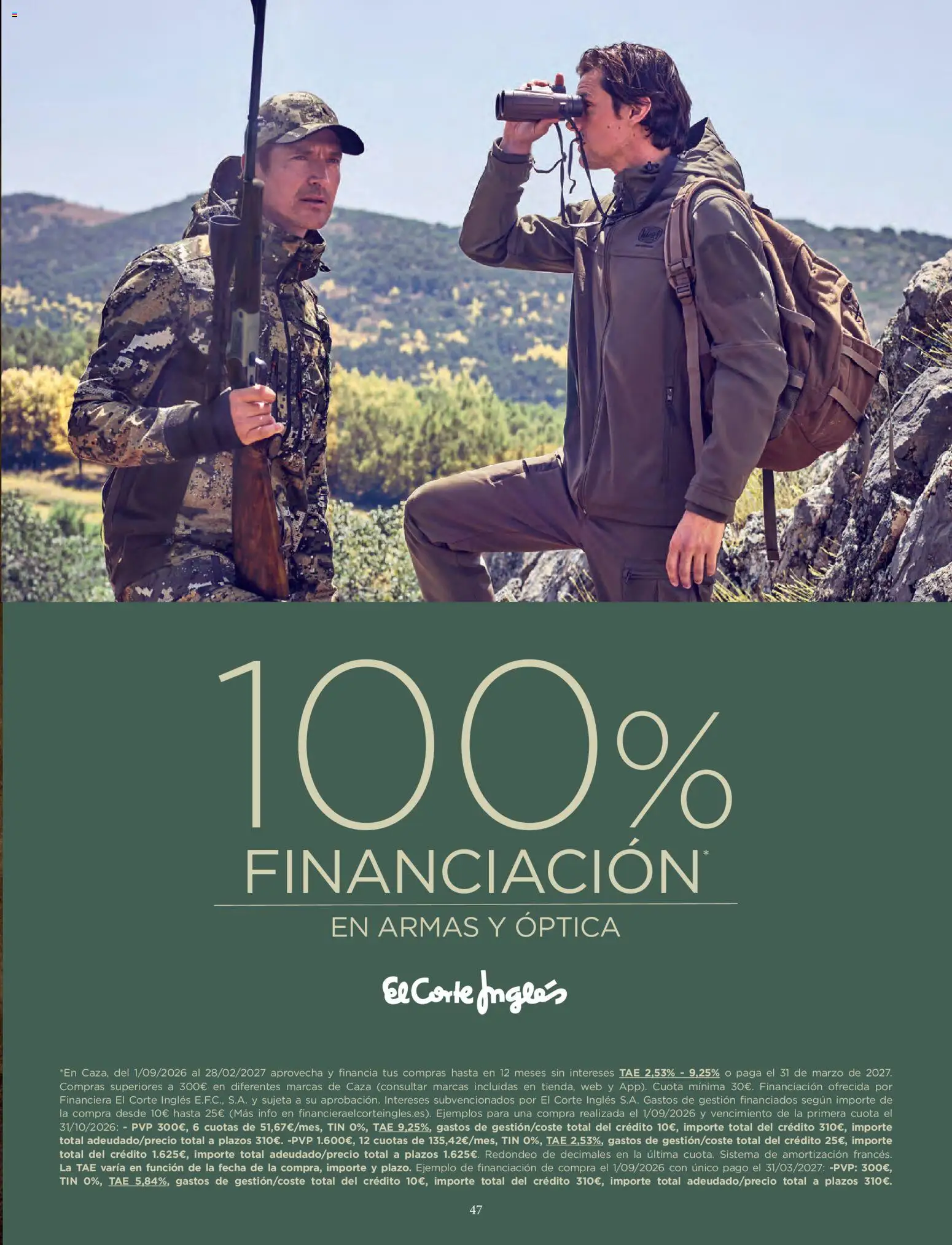 El Corte Inglés La Caza │ válido desde el 01/09/2026 | Página: 47