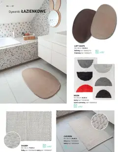 Pogląd oferty "Komfort gazetka - Katalog dywanów" - ważna od 17.03.2026 | Strona: 96 | Produkty: Dywaniki