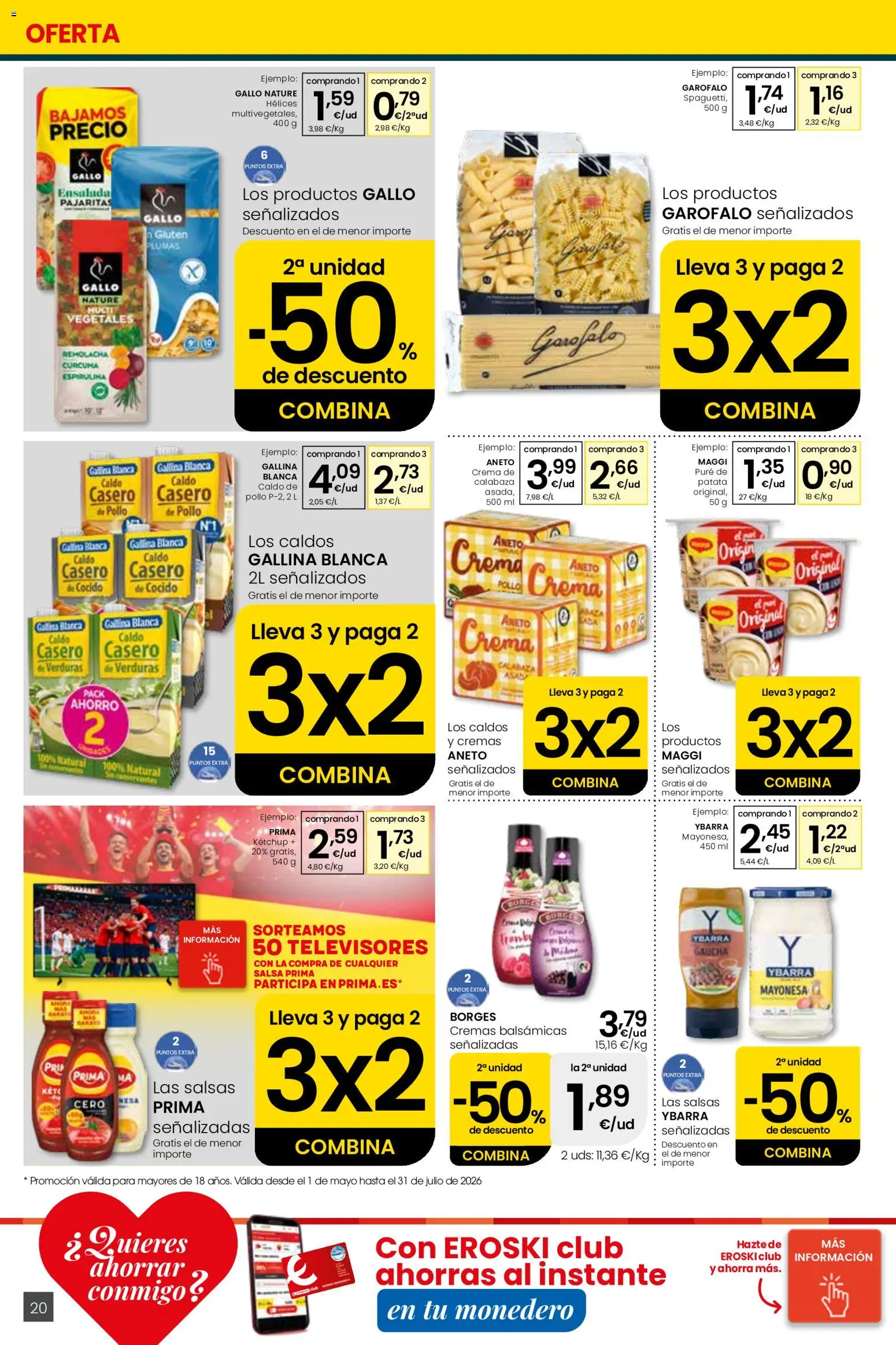 Eroski Quieres ahorrar conmigo │ válido desde el 30.04.2026 | Página: 20