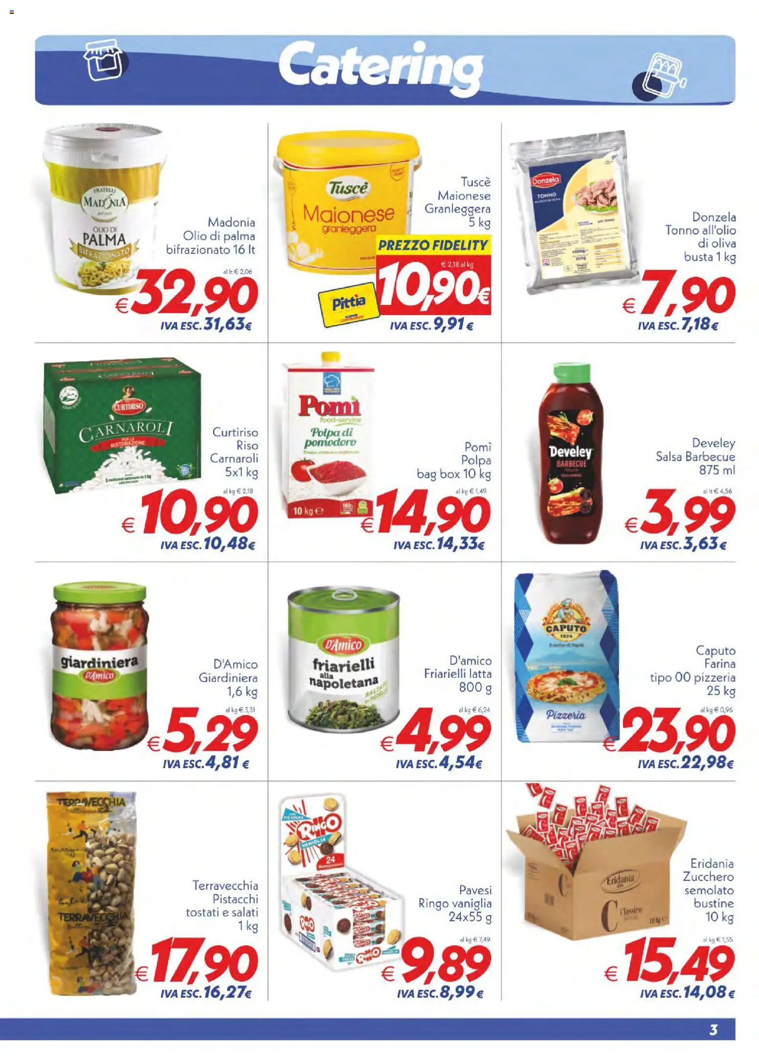 Volantino SuperConveniente del 13/10/2026 | Pagina: 3 | Prodotti: Pomodoro, Farina, Zucchero semolato, Salsa barbecue