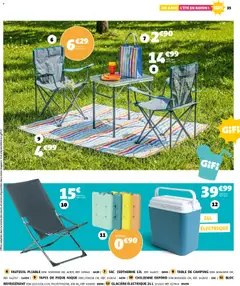 GiFi - Prévisualisation de GiFi catalogue valide à partir de 26.05.2026 | Page: 35 | Produits: Sac isotherme, Glacière électrique, Glacière, Fauteuil