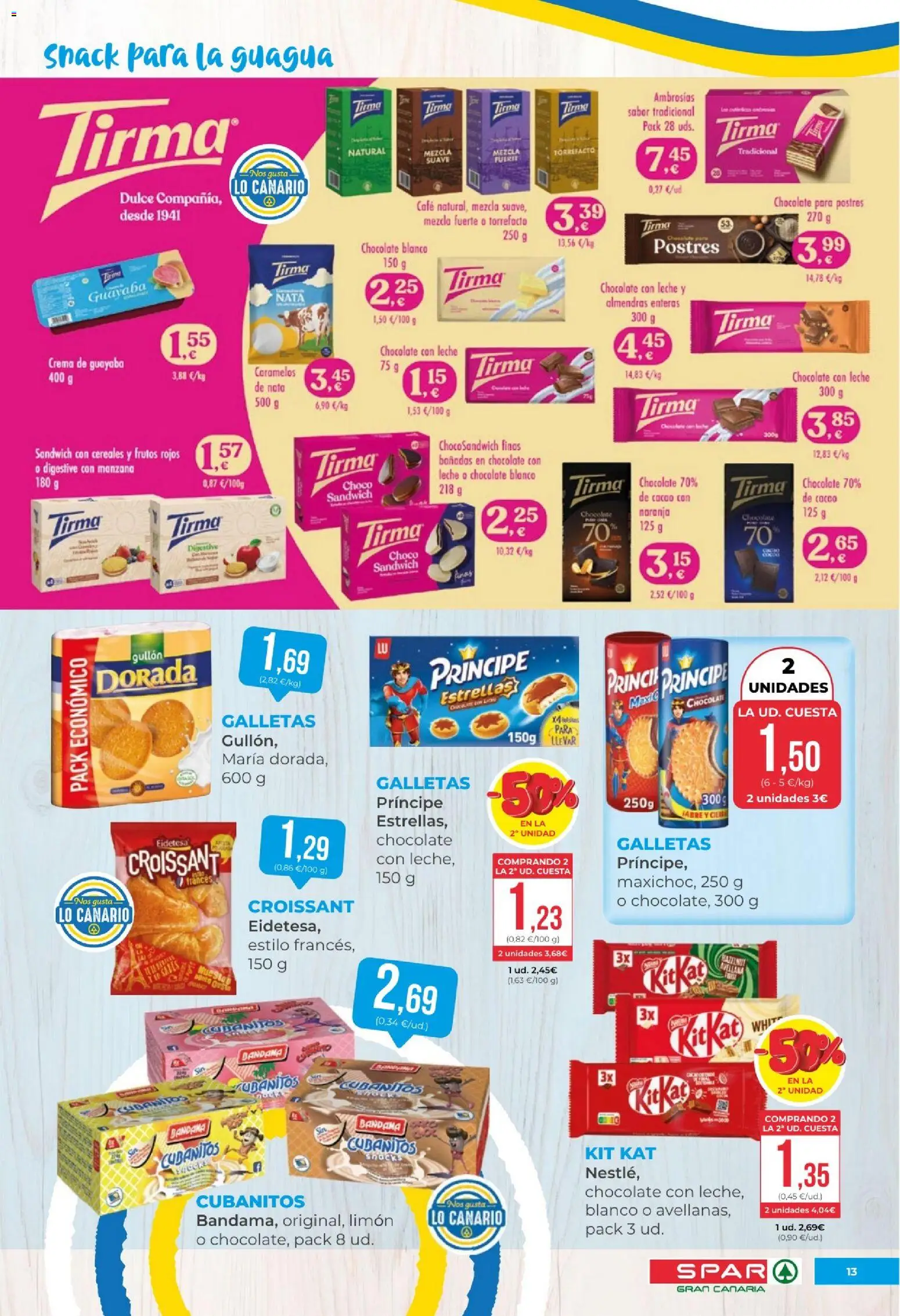 Spar - folleto │ válido desde el 15.05.2026 | Página: 13 | Productos: Chocolate, Croissant, Cereales, Φρυγανιές σικάλεως