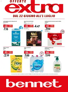 Anteprima del volantino bennet volantino Extra valido a partire dal 22.06.2026