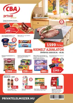 PRIVÁT Aktuális szórólap MAX - amely érvényes a következő dátumtól: 2026.09.24.