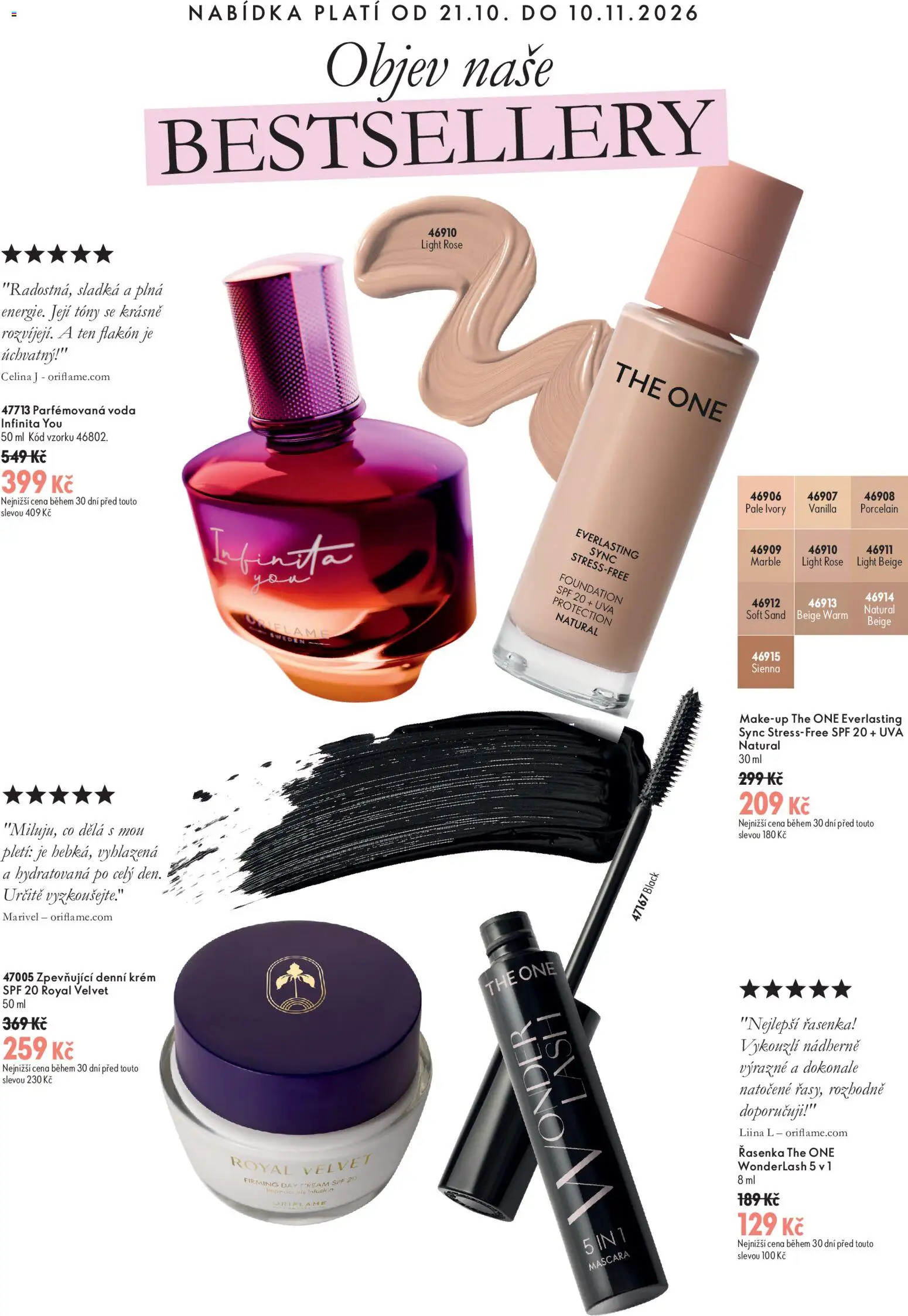 Oriflame katalog Nejlepší nabídky kampaně 15 od 21.10.2026 | Strana: 3