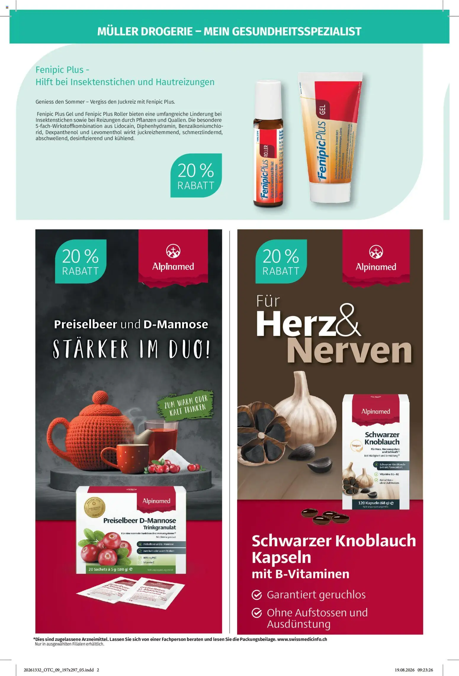 Müller aktionen Gesundheit – gültig ab 03.09.2026 | Seite: 2 | Produkte: Knoblauch