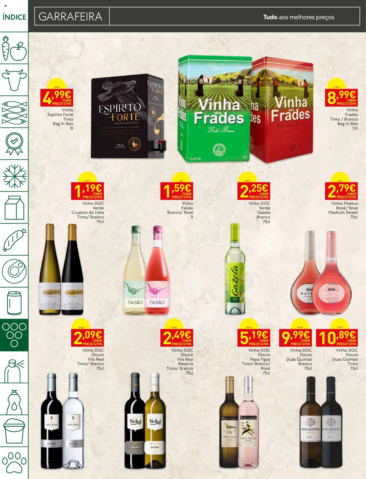 Recheio folheto │ válido de 11/08/2026 | Página: 26 | Produtos: Figos, Papa, Vinho, Lima