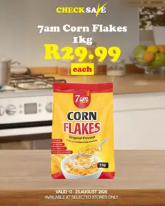Check Save specials catalogue – valid from 12/08/2026 | Page: 10 | Products: Corn, Corn flakes, Flakes, Preservative