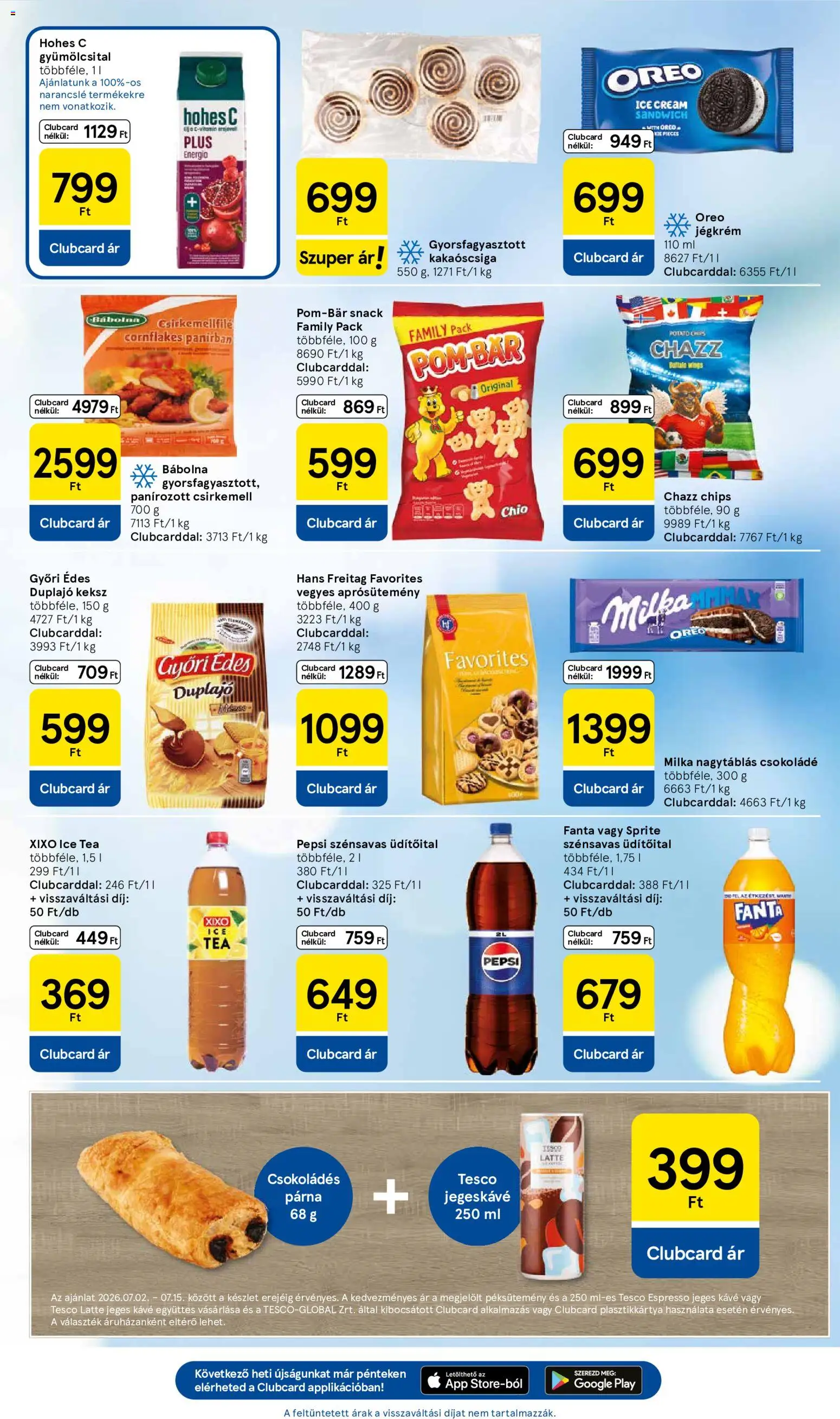 Tesco akciós ujság - amely érvényes a következő dátumtól: 2026.07.09. | Oldal: 5