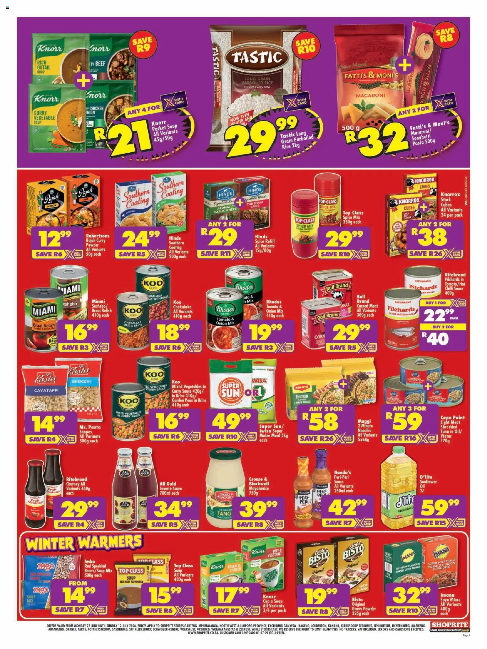 New Shoprite catalogue – valid from 22/06/2026 | Page: 9