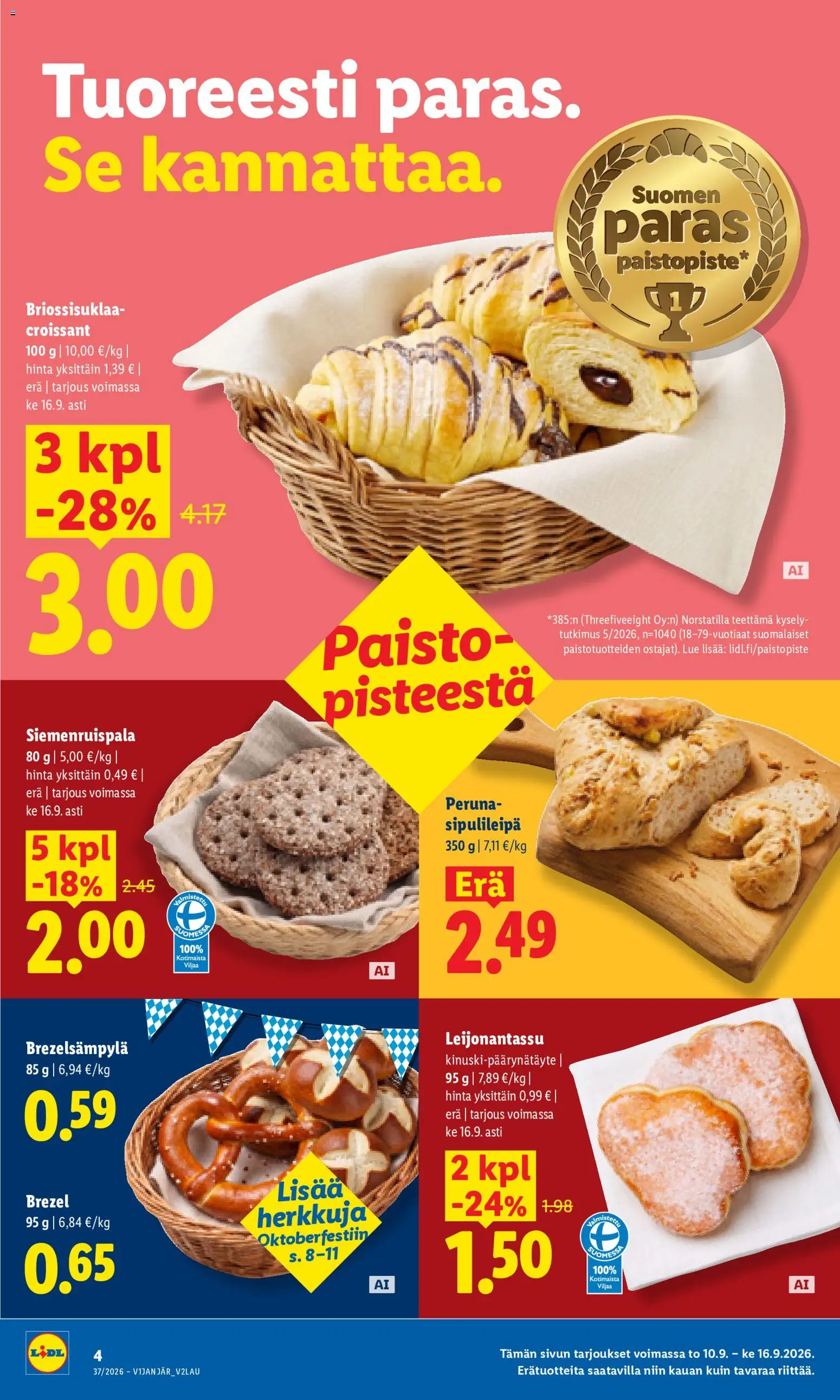 Lidl tarjoukset – voimassa 10/09/2026 alkaen | Sivu: 4