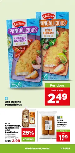 PANGALICIOUS VISFILET KHOFLOK & KRUIDEN, Heerlijk gekruide visfilet - Voorbeeld van een folder van Plus, geldig van 15-07-2026 | Pagina: 12 | Producten: Vriezer, Oven, Indukciós főzőlap, Broodjes