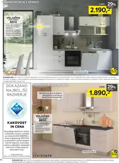 XXXL Lesnina katalog akcije – veljaven od 29.06.2026 | Stran: 10 | Izdelki: Hladilnik, Kuhalna plosca, Pomivalno korito, Blok
