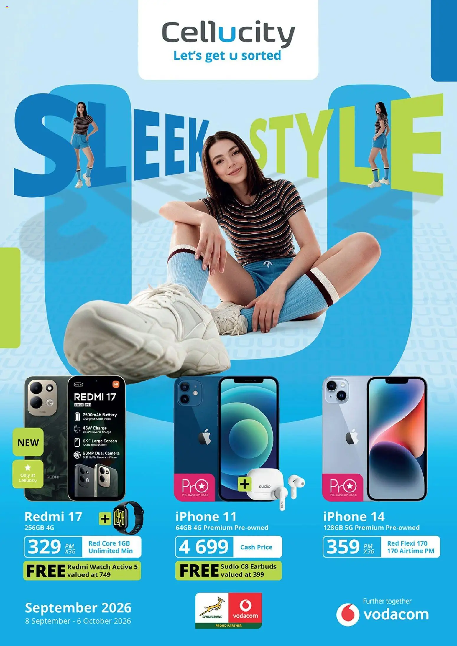 New Cellucity catalogue – valid from 08/09/2026 | Page: 44 | Products: Watch, Earbuds, Battery, Charger