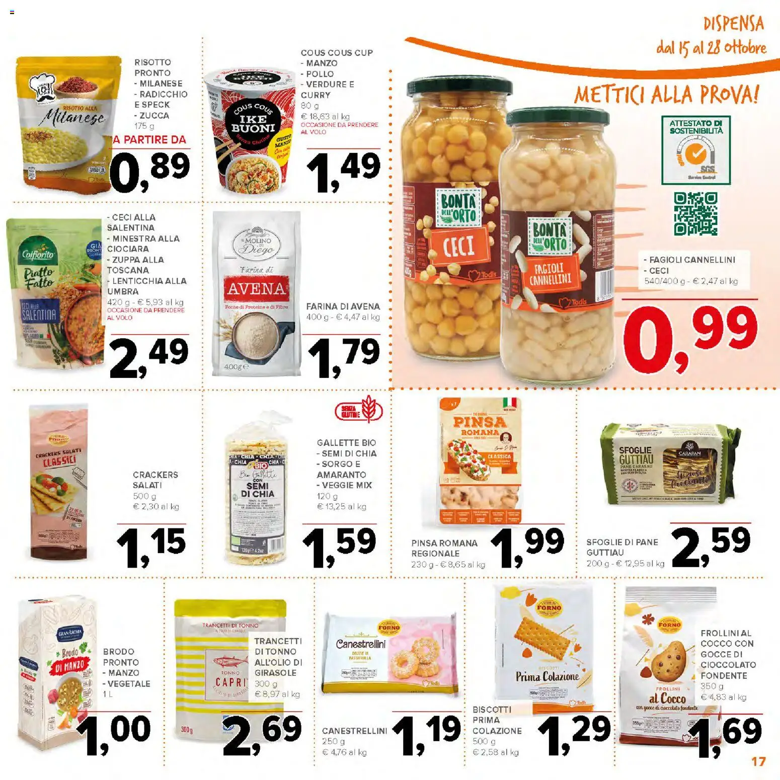 Volantino Todis del 15/10/2026 | Pagina: 17