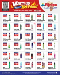 Africa Cash & Carry specials catalogue – valid from 18.06.2026