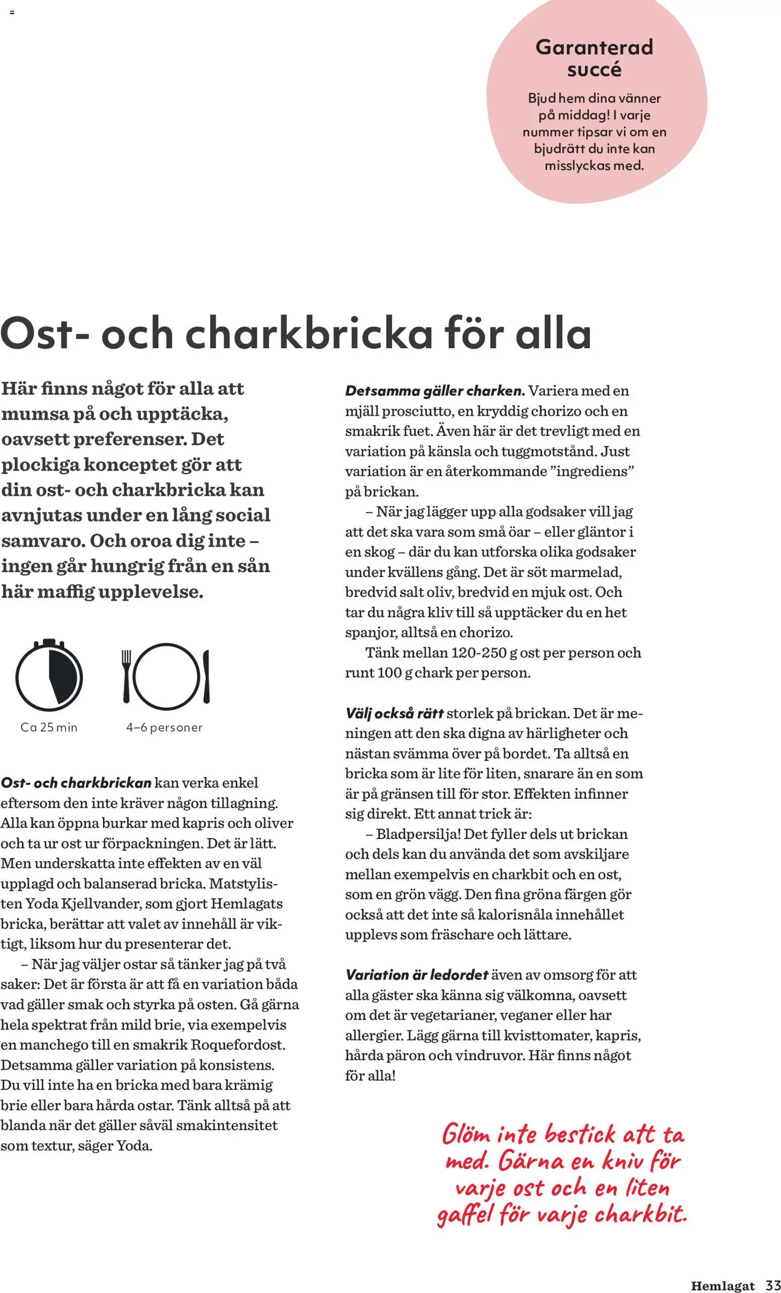 Hemköp reklamblad aktuell från 30/09/2026 | Sida: 33 | Produkter: Oliver, Salt, Galler, Chorizo