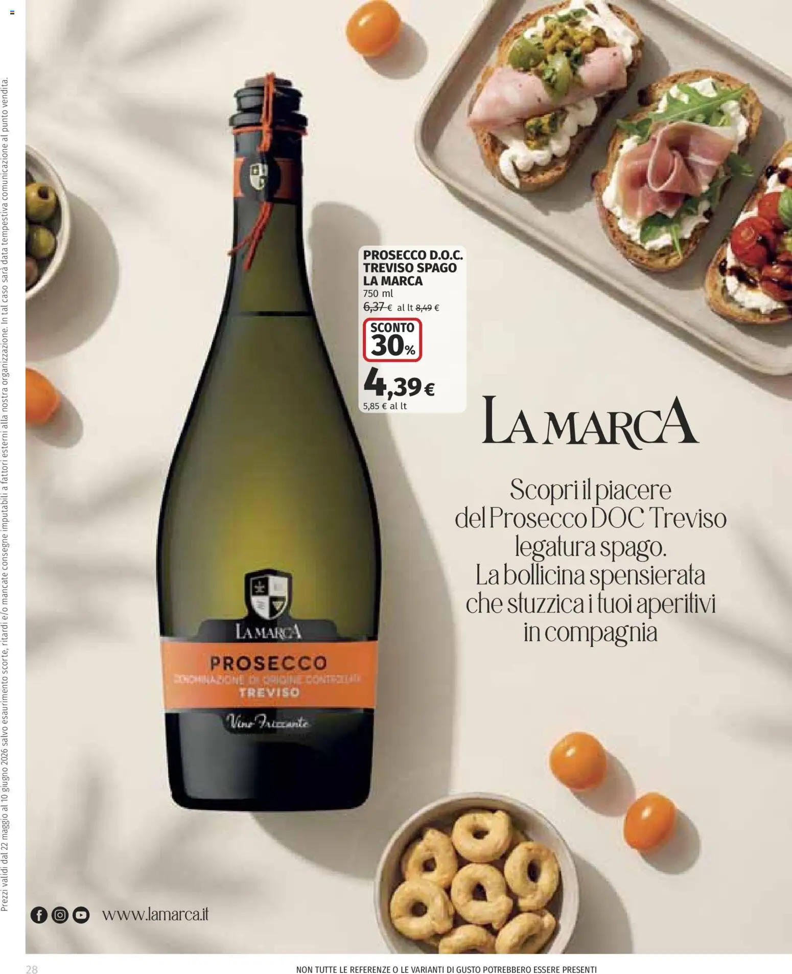 Volantino COOP del 22.05.2026 | Pagina: 28 | Prodotti: Prosecco, Vino, Data