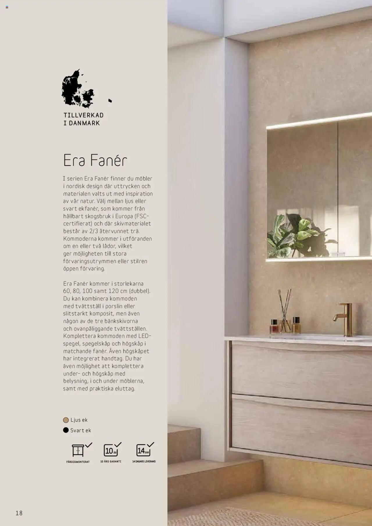 Bauhaus reklamblad aktuell från 25.08.2025 | Sida: 18 | Produkter: Tvättställ, Ljus