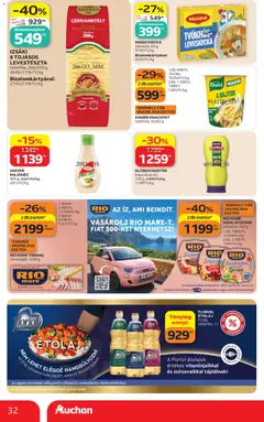 Auchan akciós újság - amely érvényes a következő dátumtól: 30.04.2026 | Oldal: 32