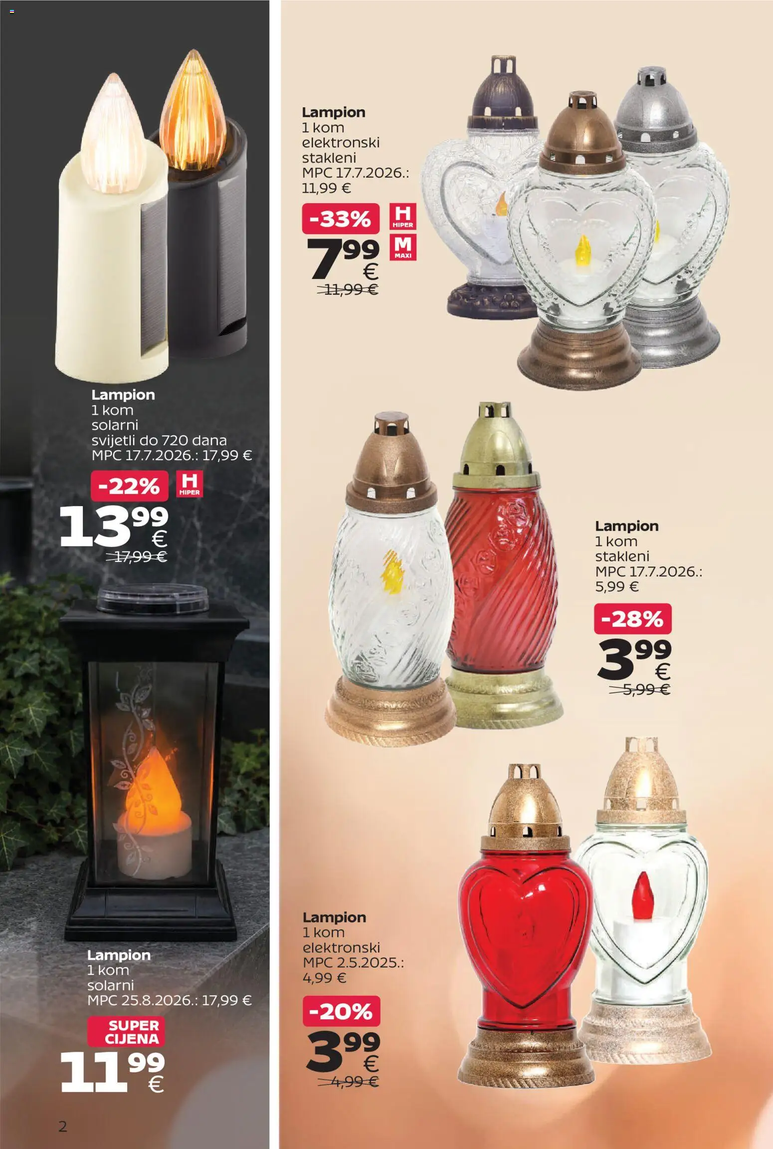 Tommy katalog | vrijedi od 12.10.2026 | Stranica: 2 | Proizvodi: Lampion