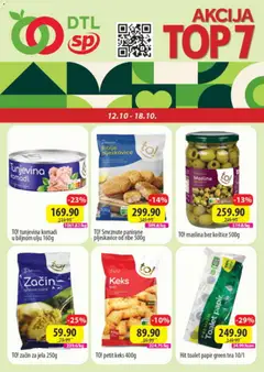 Senta Promet katalog Top 7 - pregled Senta Promet kataloga - važi od 12.10.2026