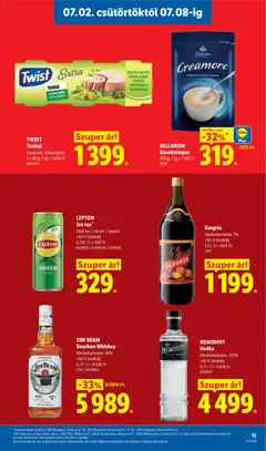 Lidl akciós újság - amely érvényes a következő dátumtól: 2026.07.02. | Oldal: 13