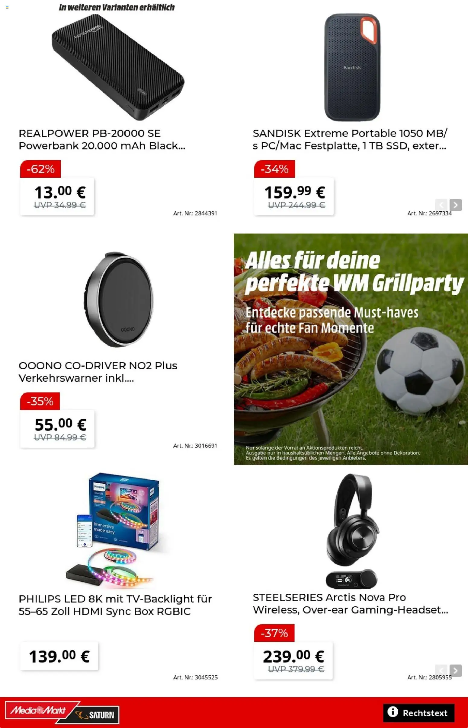 Media Markt Prospekt – gültig ab 15.05.2026 | Seite: 9 | Produkte: Philips, Box, Powerbank