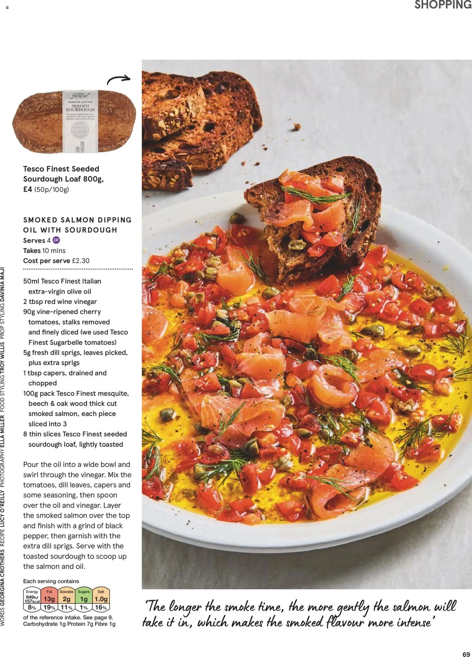 {H1} | Page: 69 | Products: Salmon, Oil, Tomatoes, Vinegar