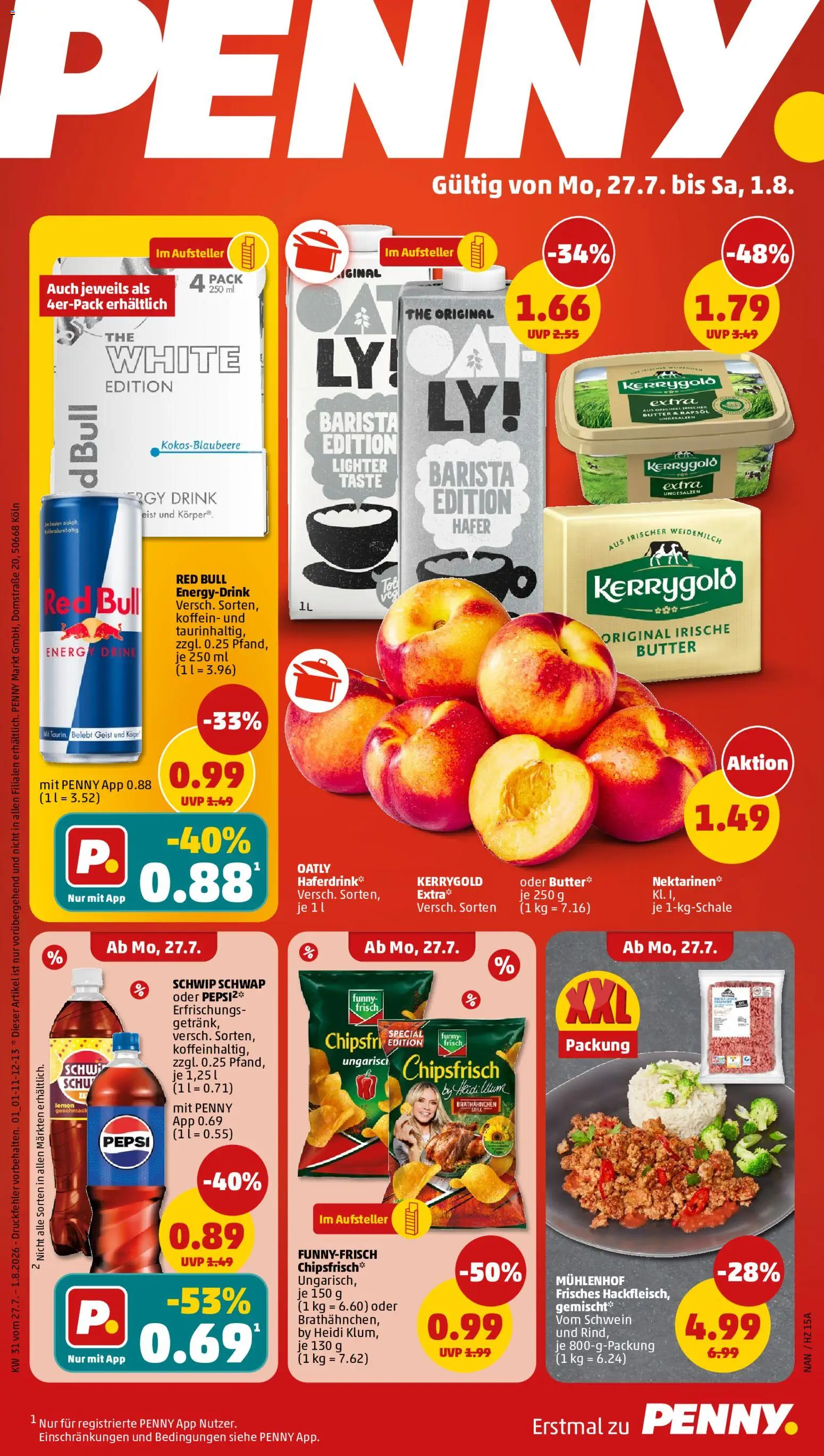 Penny Prospekt ab 27.07.2026 » Angebote Online catalogue cover