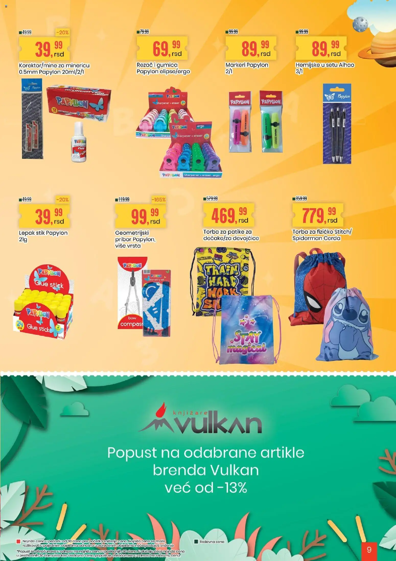 Aroma Market katalog - važi od 28.08.2026 | Strana: 9 | Proizvode: So, Torba, Rezač, Patike