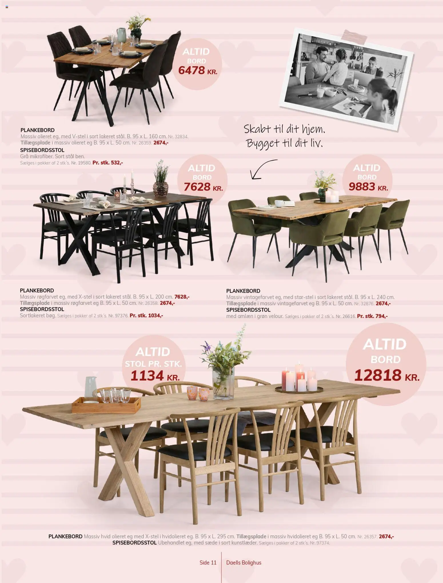 Daells Bolighus tilbudsavis – gyldig fra 15/04/2026 | Side: 11 | Produkter: Bord, Stol