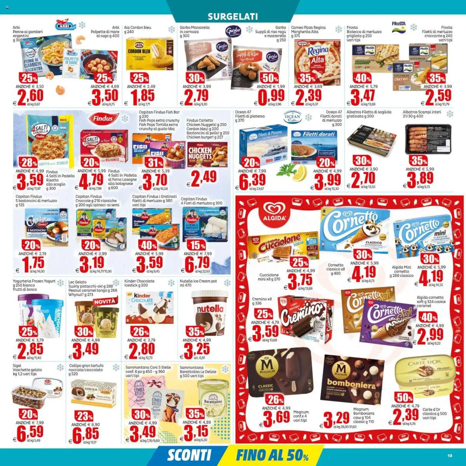 Volantino Elite Supermercati del 08.05.2026 | Pagina: 13 | Prodotti: Tartufo, Yogurt, Pollo, Merluzzo