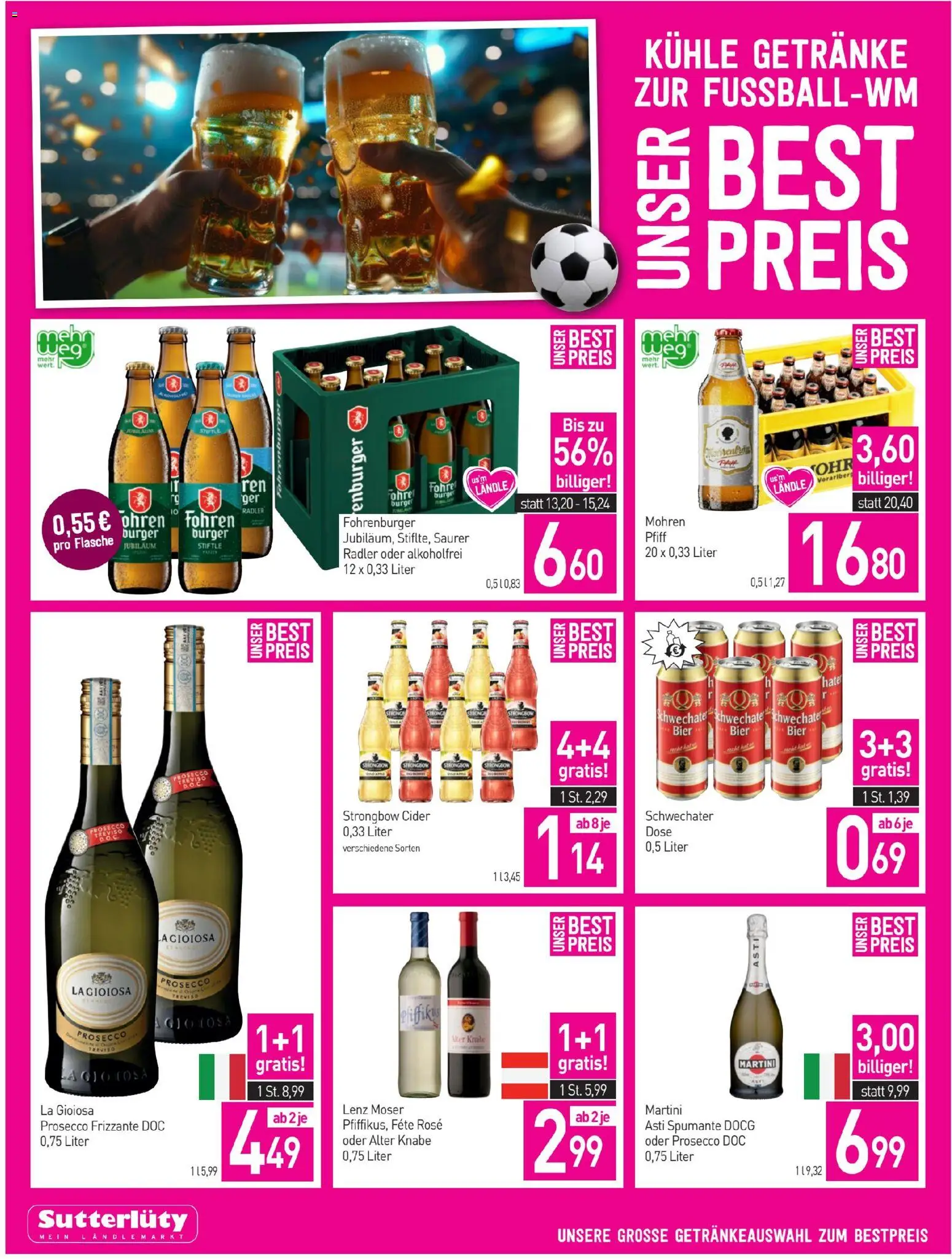 Sutterlüty Flugblatt gültig ab 25.06.2026 | Seite: 12 | Produkte: Bier