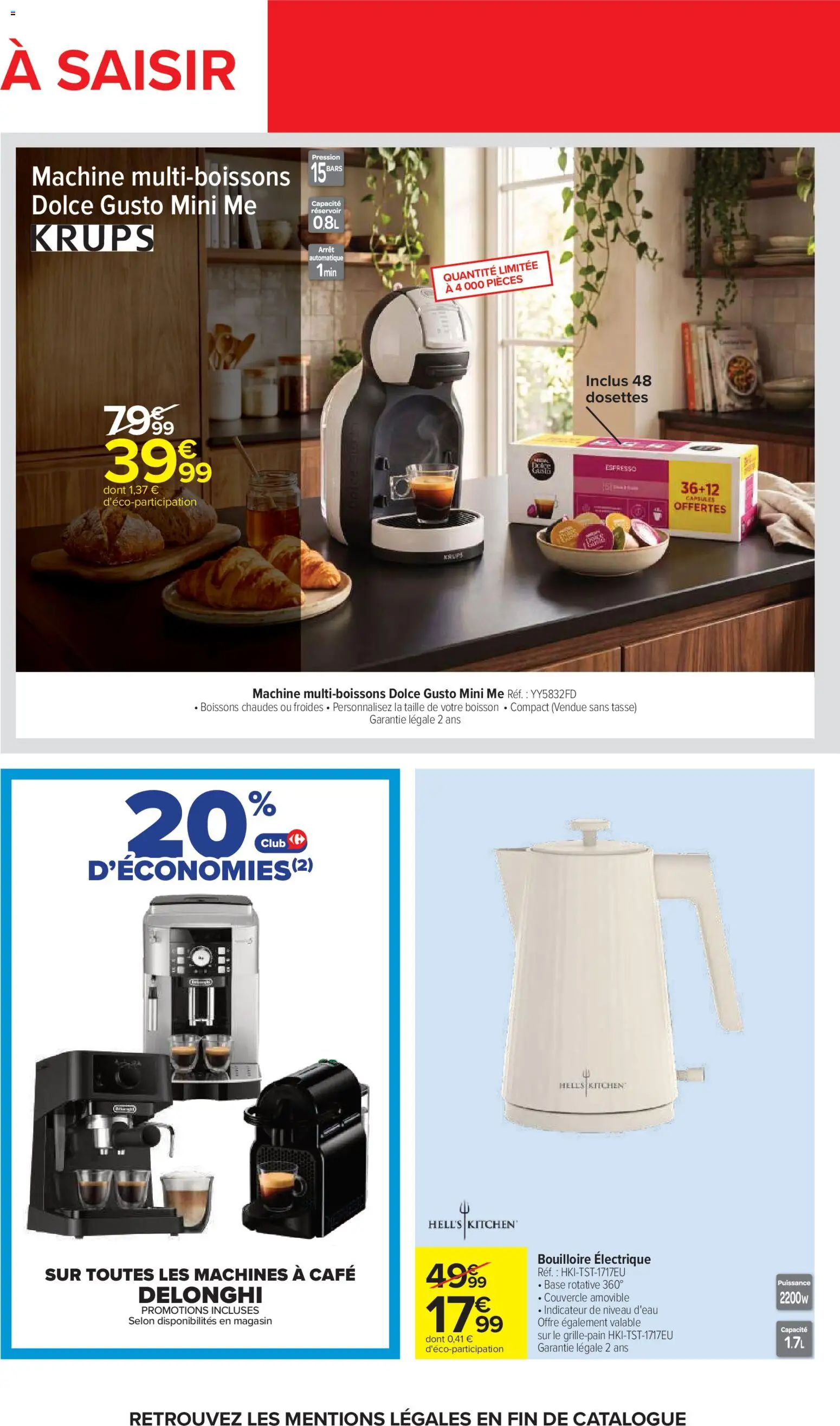 {H1} | Page: 70 | Produits: Base, Bouilloire, Grille-pain, Krups