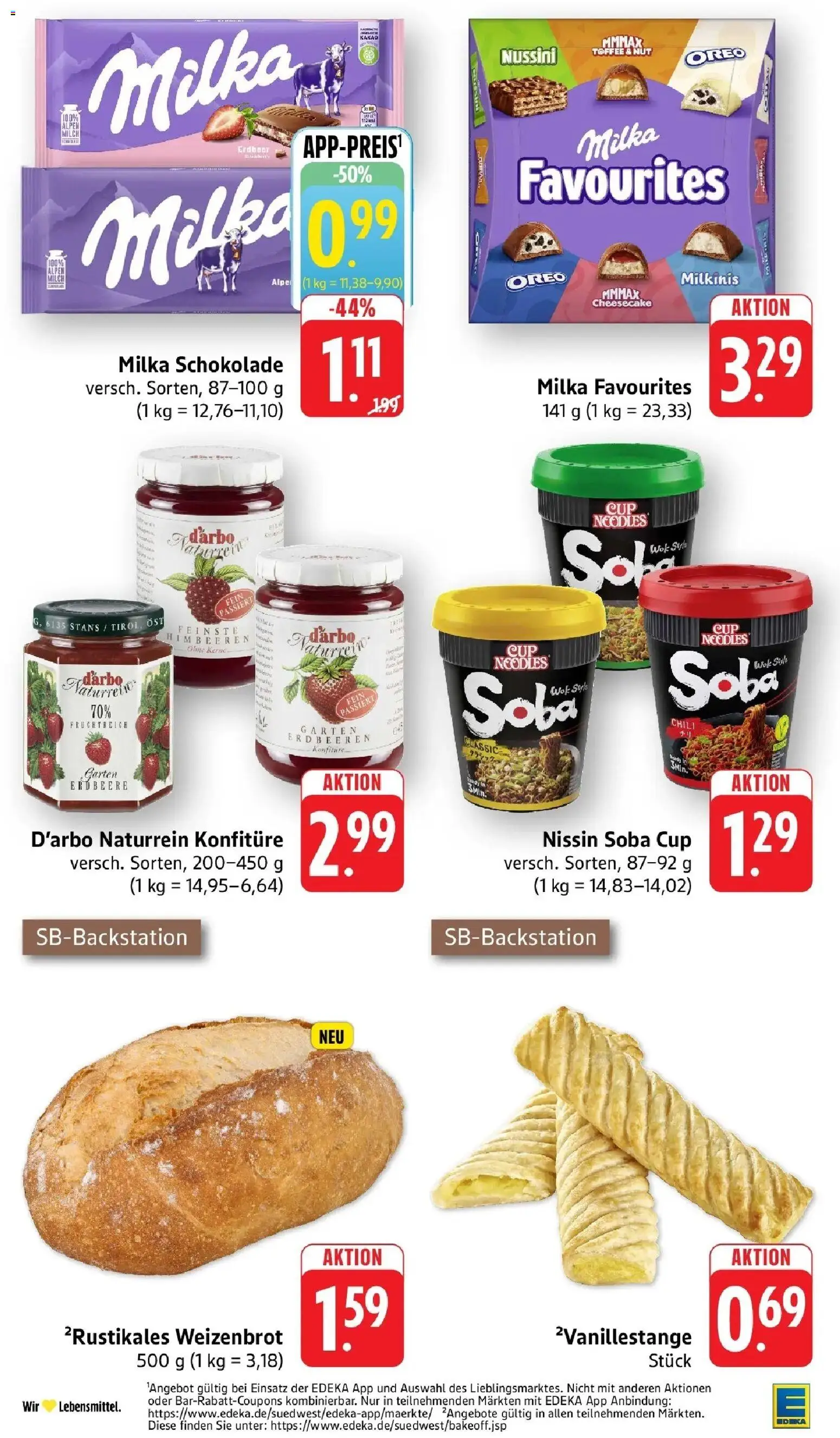 Edeka - EDEKA: Wochenangebote – gültig ab 05.07.2026 | Seite: 24 | Produkte: Himbeeren, Milch, Schokolade, Erdbeeren
