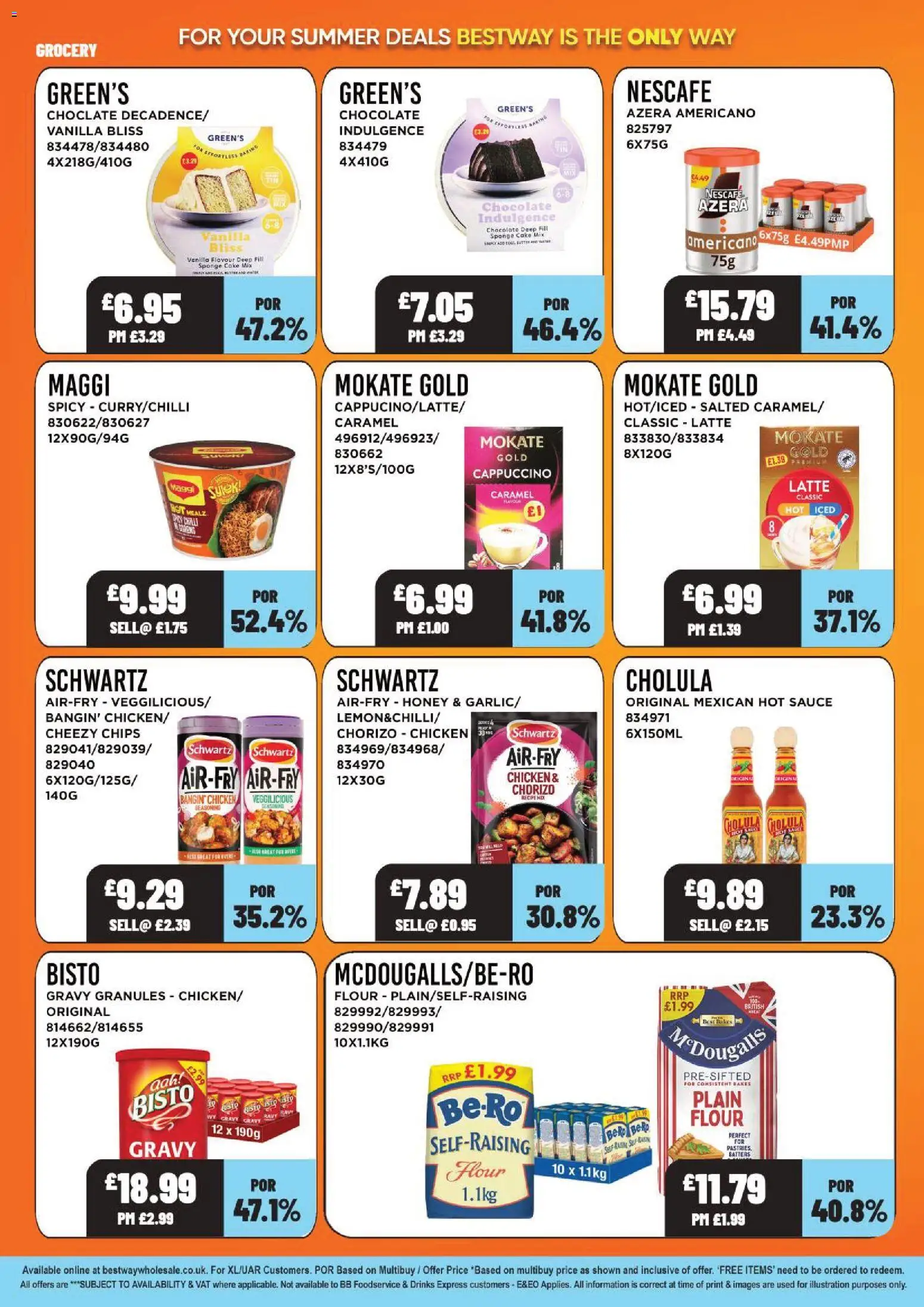 {H1} | Page: 13 | Products: Sauce, Chocolate, Chips, Cake