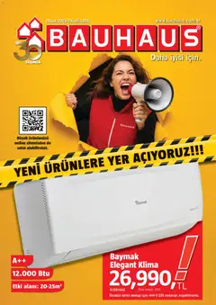 01 Ağustos 2026 tarihinden itibaren geçerli olan Bauhaus kataloğu önizlemesi
