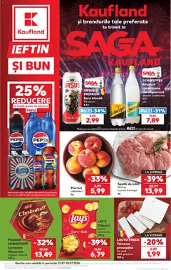 Kaufland RO akciós újság - amely érvényes a következő dátumtól: 2026.07.22.