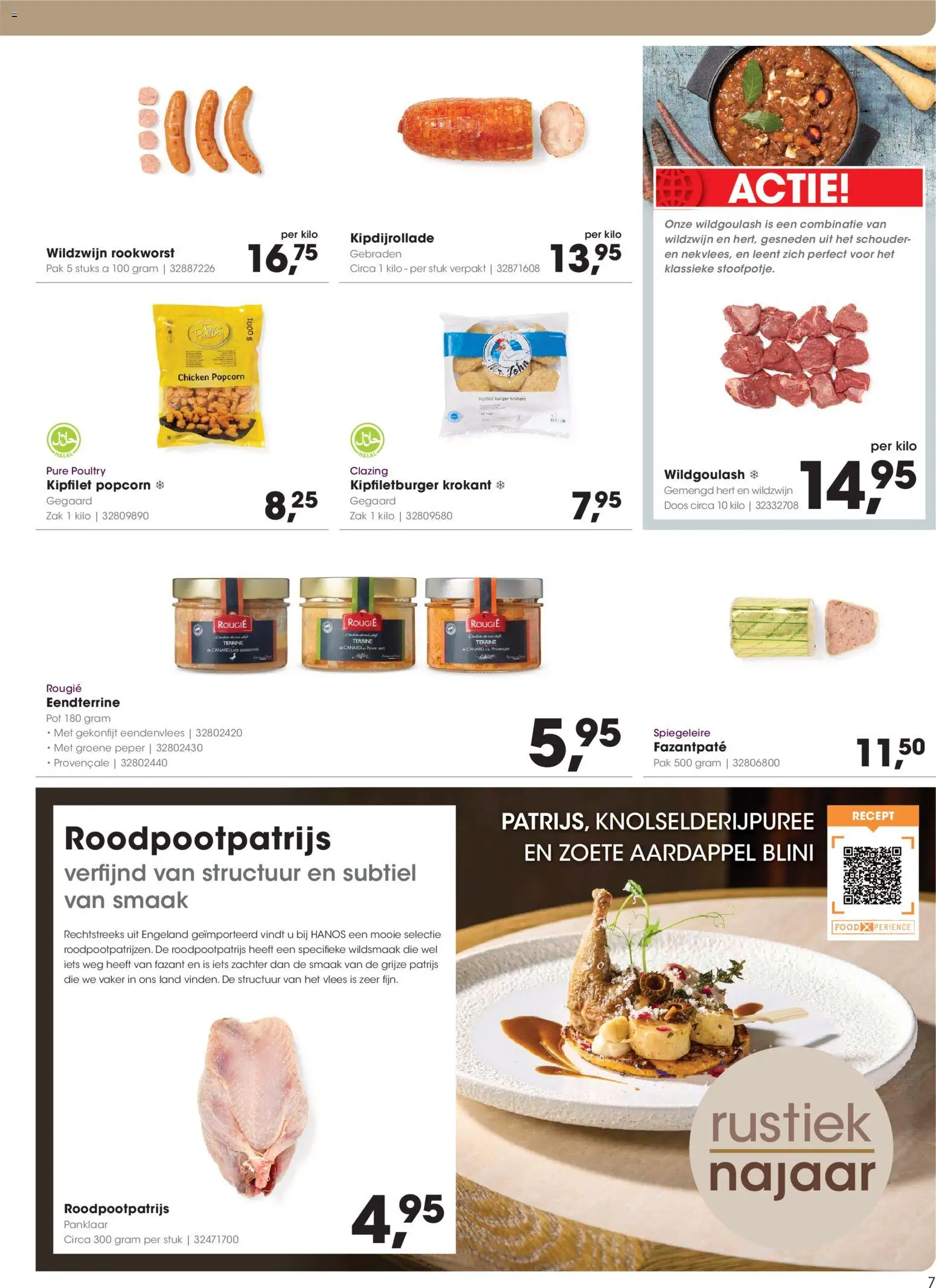 {H1} | Pagina: 7 | Producten: Aardappel, Vlees, Pot, Popcorn