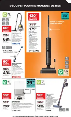 Carrefour - Prévisualisation de Carrefour Passez l'été connecté à vos envies valide à partir de 07/07/2026 | Page: 18 | Produits: Robot, Brosse, Batterie, Tapis