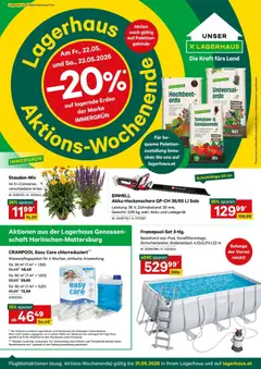 Lagerhaus Wochen Angebote ab 18.05.2026 gültig