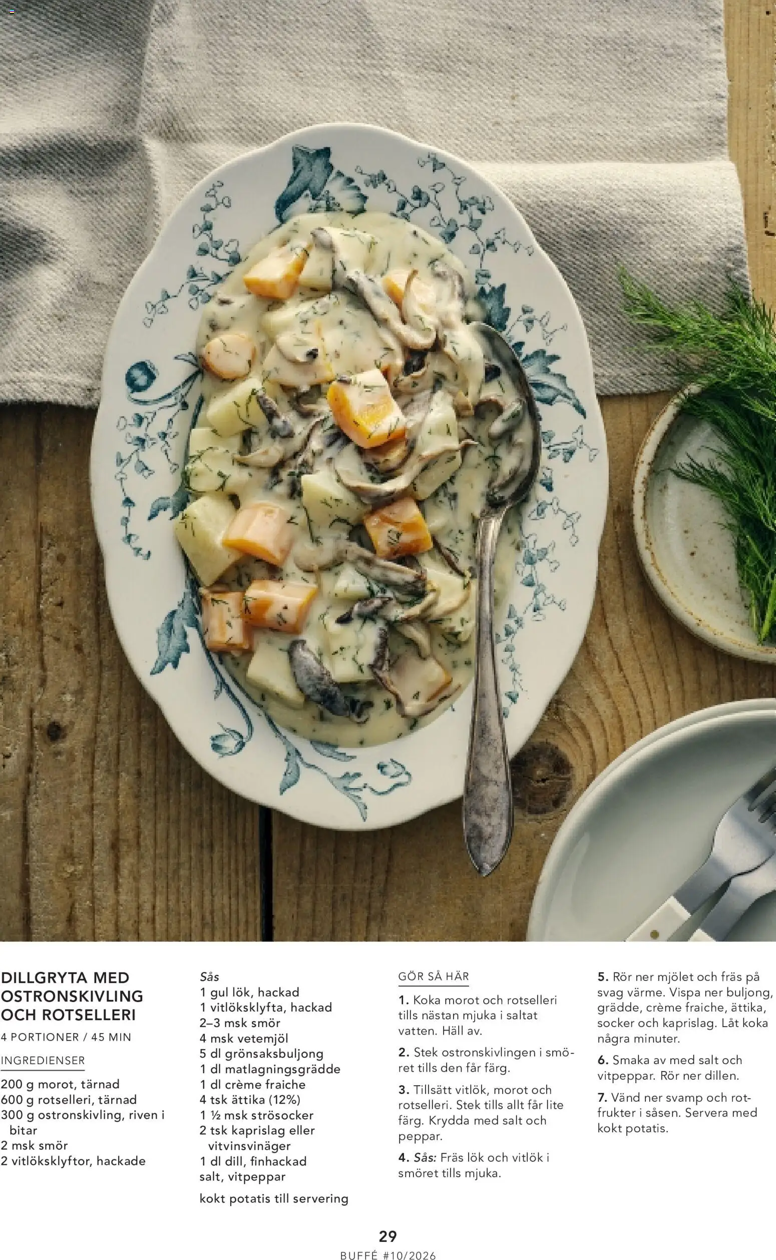 ICA Maxi reklamblad aktuell från 01/10/2026 | Sida: 29 | Produkter: Salt, Vitvinsvinäger, Vetemjöl, Fräs