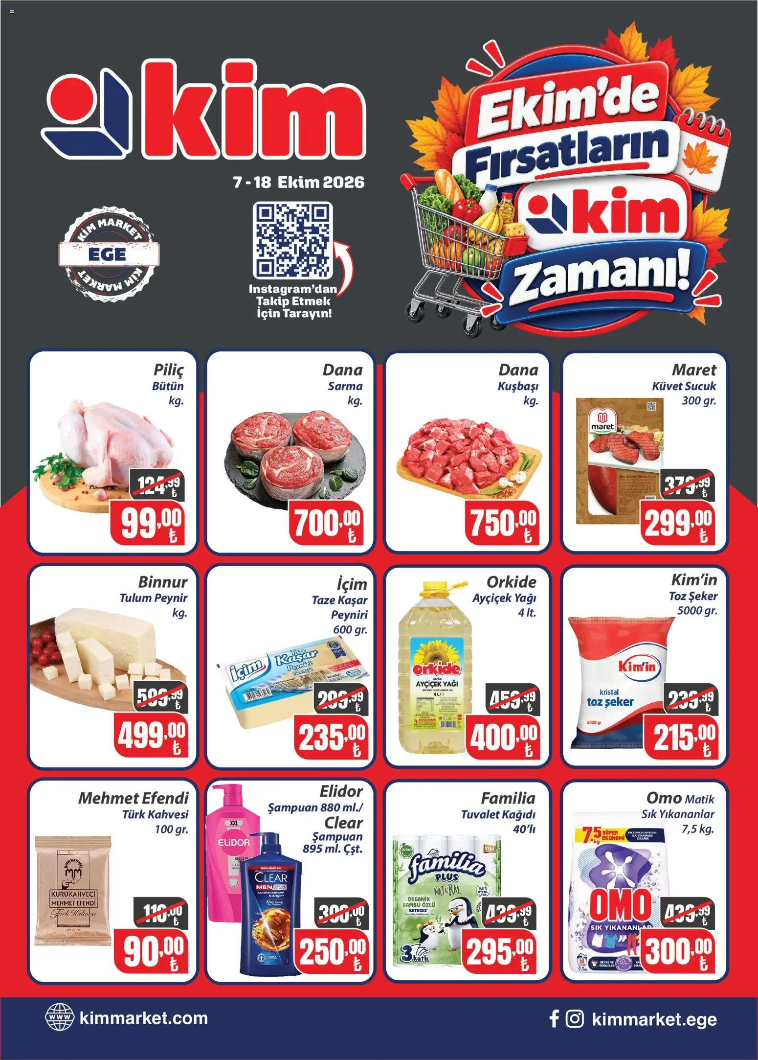 Kim Market Katalog - Ege Insert - 07 Ekim 2026 tarihinden itibaren geçerlidir | Sayfa: 1