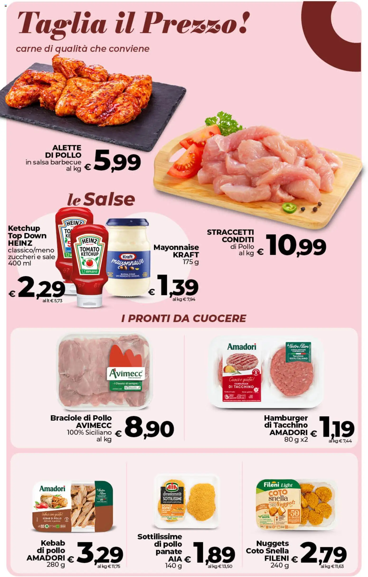Volantino COOP del 29.05.2026 | Pagina: 17 | Prodotti: Pollo, Nuggets, Tacchino, Barbecue