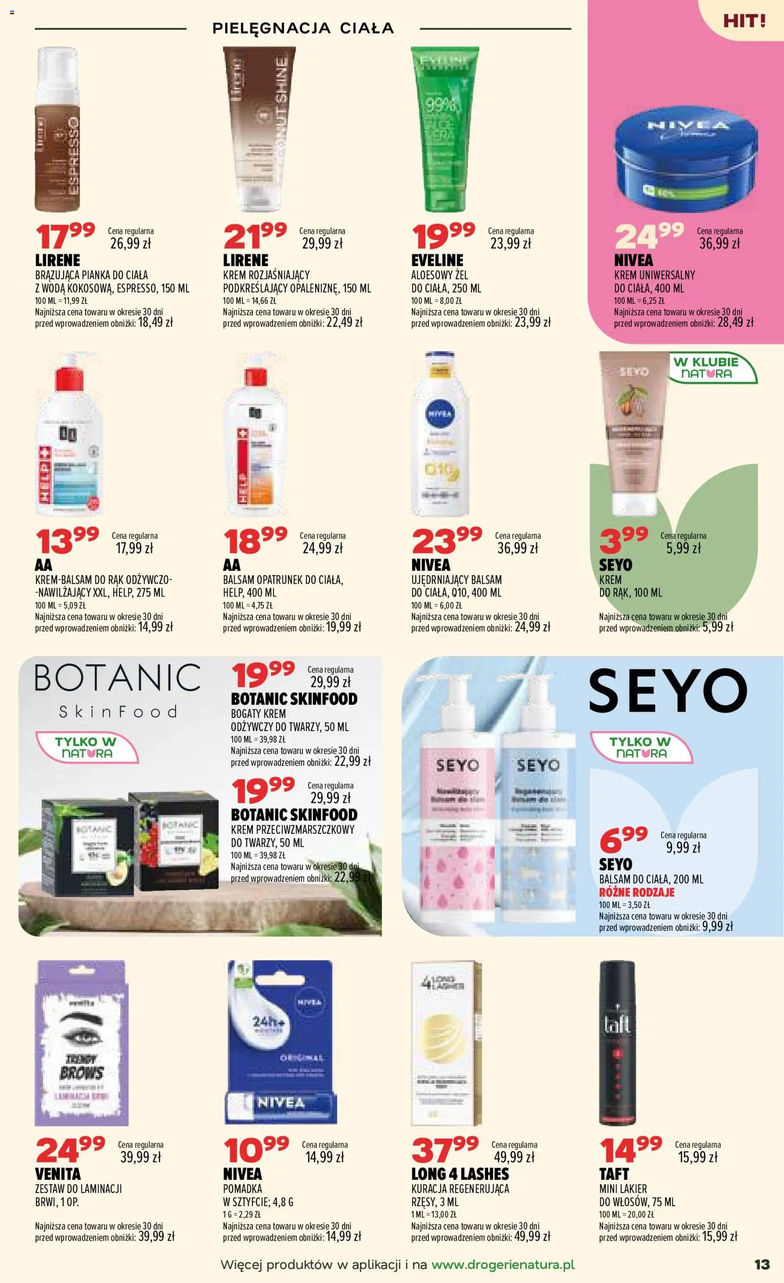 Drogerie Natura gazetka od 08.09.2026 | Strona: 13