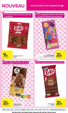 Carrefour - Prévisualisation de Carrefour Les nouveautés de juin valide à partir de 02.06.2026 | Page: 11 | Produits: Pépites de chocolat, Lait, Beurre, Chocolat